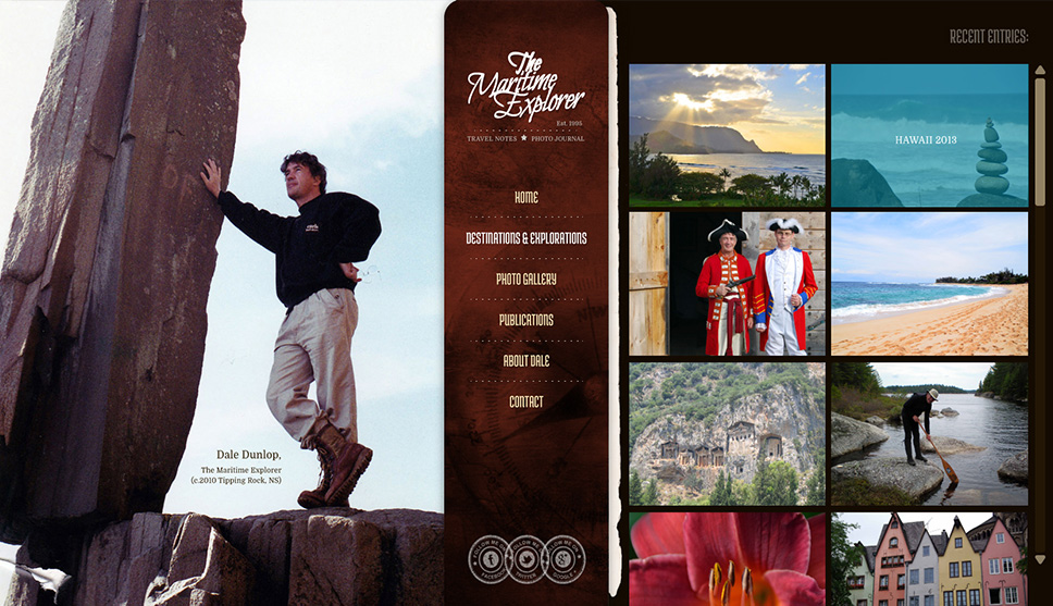 The Maritime Explorer Website