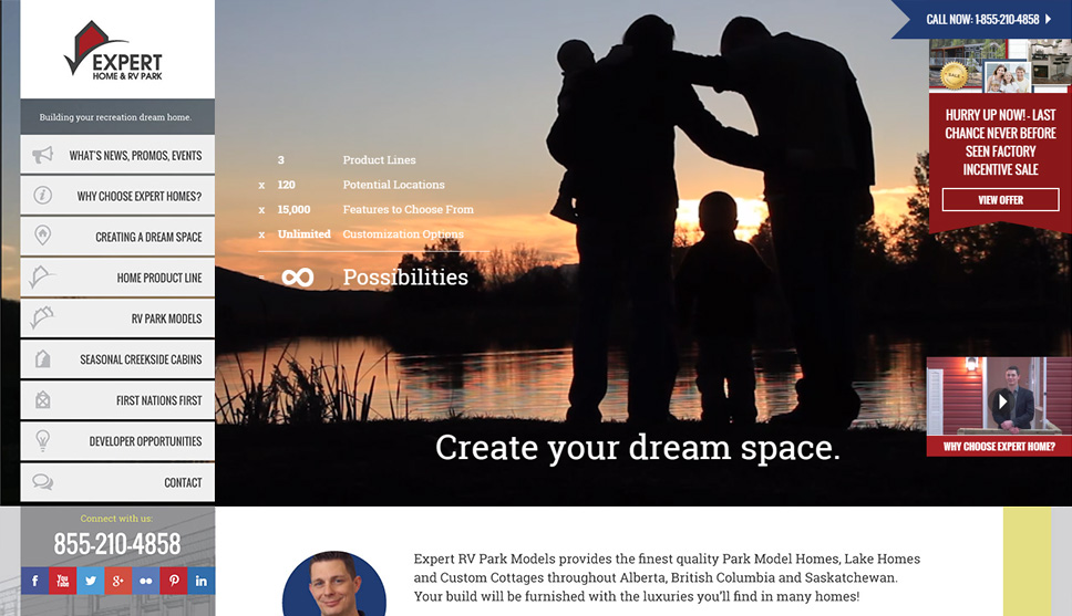 Expert Home Web Design