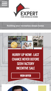 Expert Homes Website