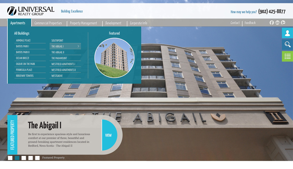 Universal Properties Web Design